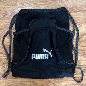 3/25$💥 Puma Evercat Equinox bag shoes black draw string backpack athletic active
